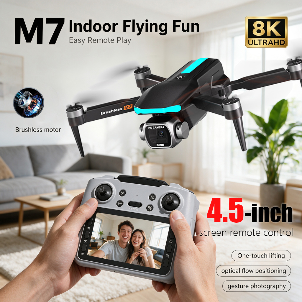 Drone Surveying - Drone RC M7 Baru Profesional 8K