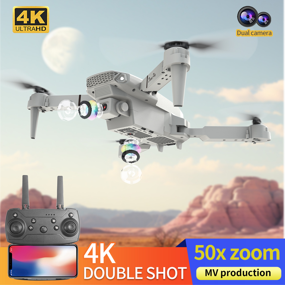 2026 BARU E88 Drone Profesiona - Drone Surveying ulasan dan harga