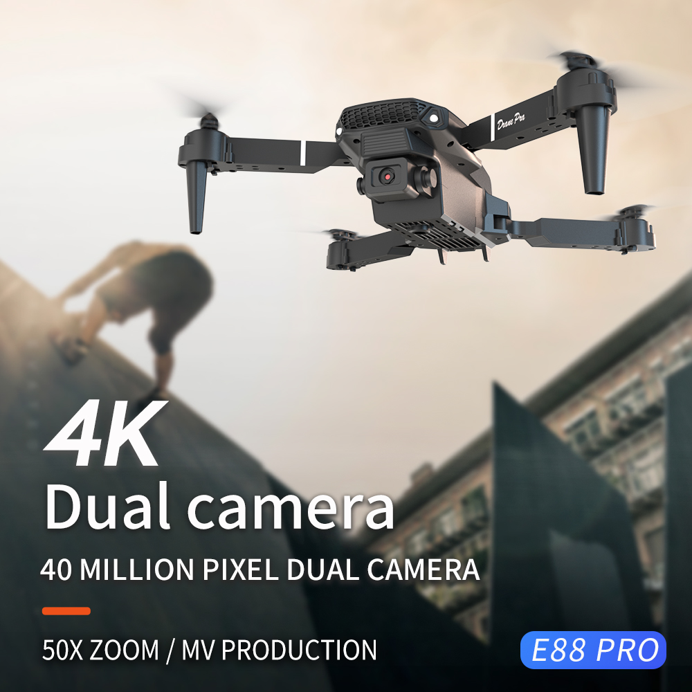 2026 BARU E88 Drone Profesiona - Drone Surveying ulasan dan harga