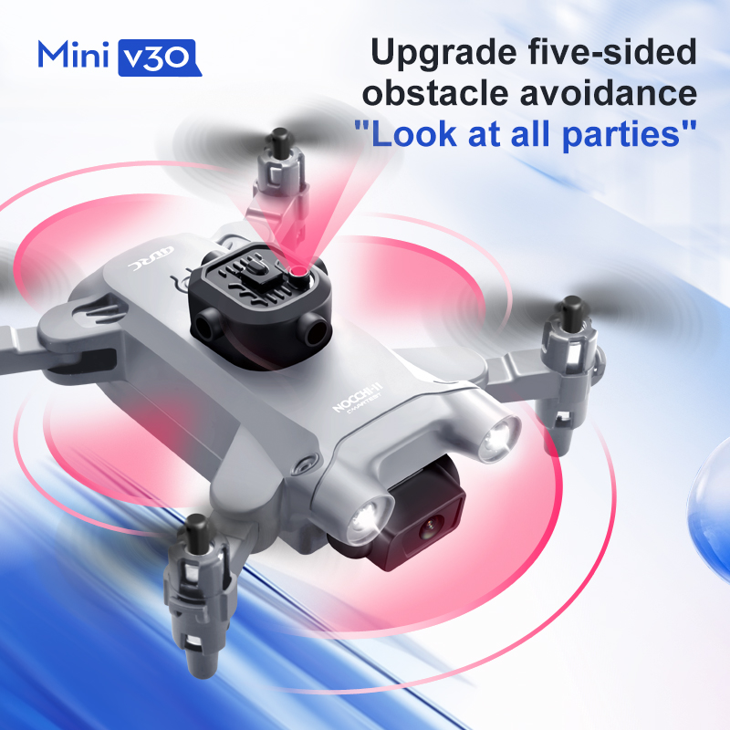 Drone FPV Mini V30 WiFi, Quadc - Drone Lidar ulasan dan harga