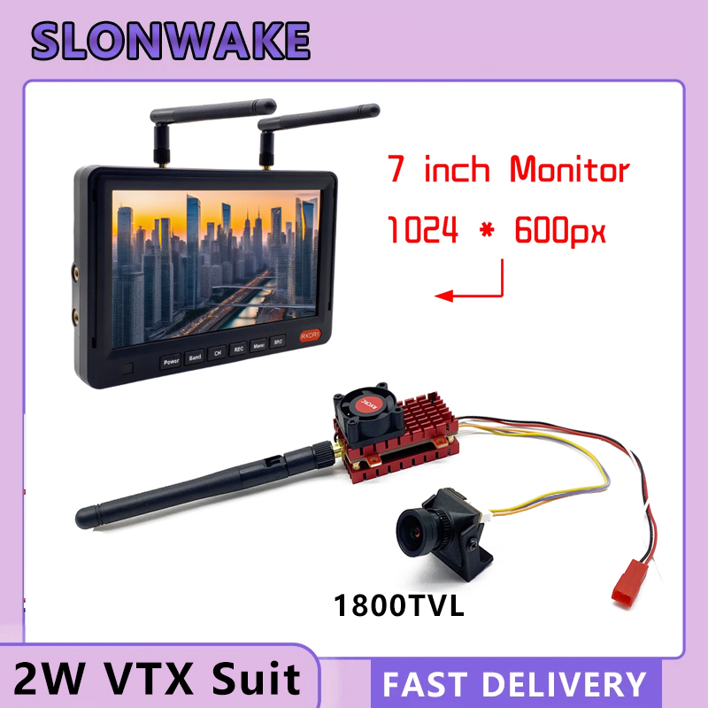 SLONWAKE 5.8G 2W VTX FPV Kamer - Drone Cinematic ulasan dan harga