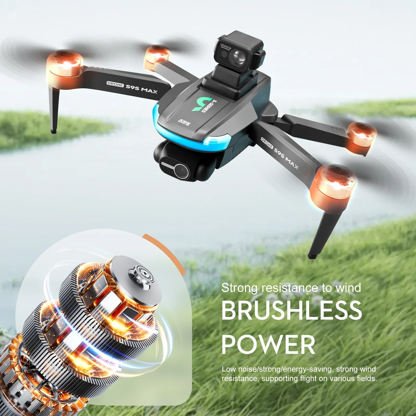 Drone MINI S9S MAX Baru 4K 2 S - Drone Mapping ulasan dan harga
