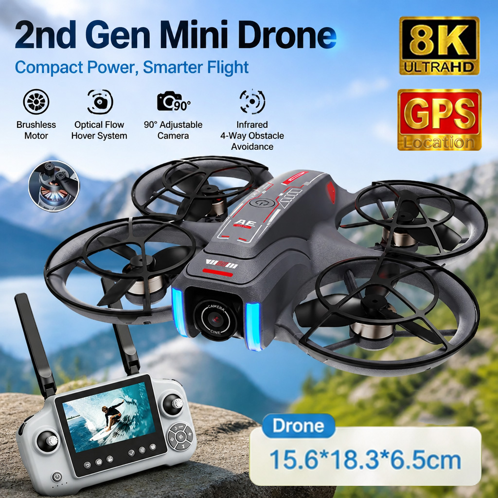 Drone GPS AE21 Generasi Kedua  - Drone Surveying ulasan dan harga