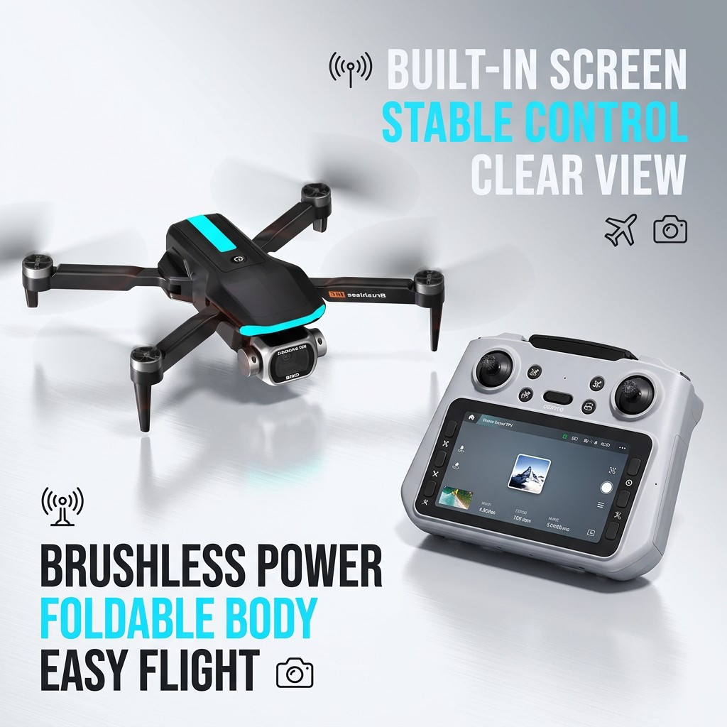 Drone RC M7 Baru Profesional 8 - Drone Surveying ulasan dan harga