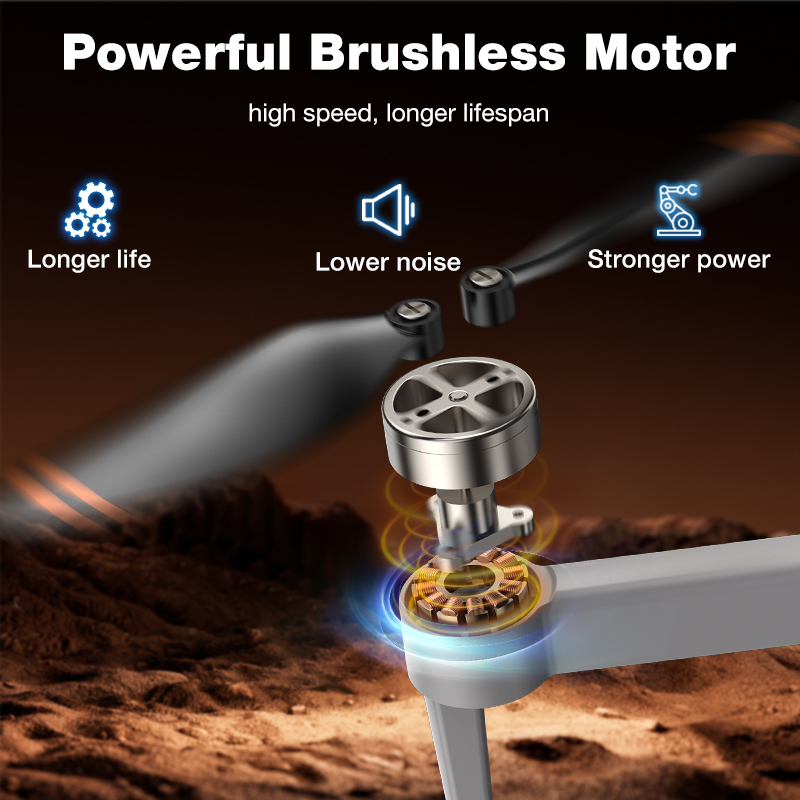 Drone Baru L017 Pro Brushless  - Drone Surveying ulasan dan harga