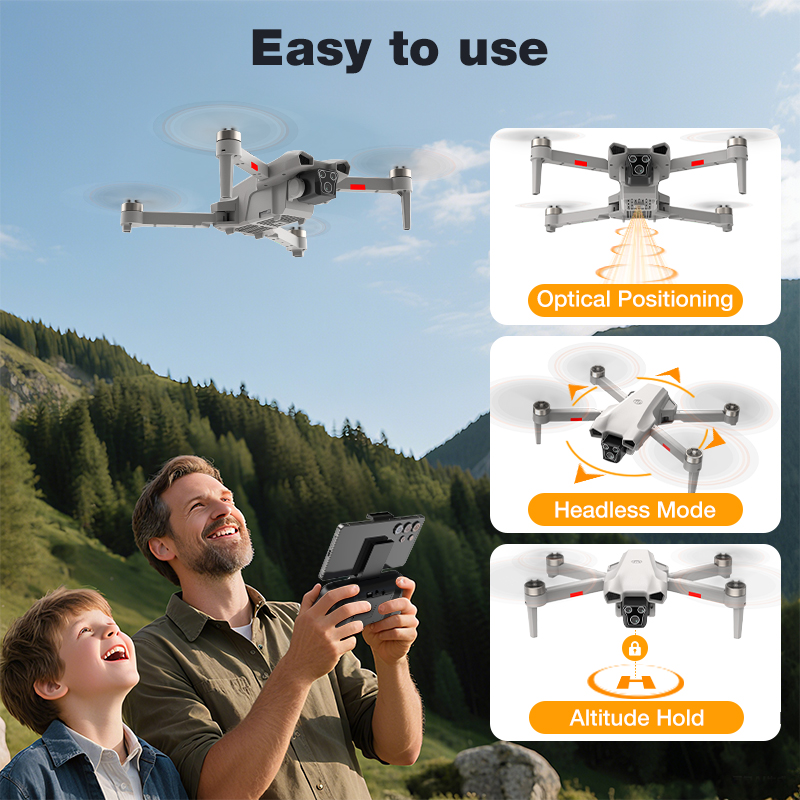 Drone Baru L017 Pro Brushless  - Drone Surveying ulasan dan harga